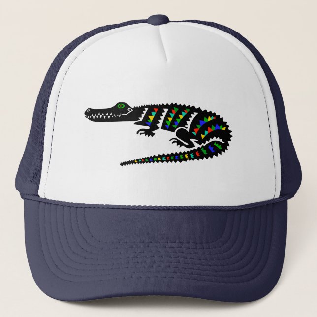 Casquette Attrapez-vous ! CROCODILE Graphique - Conservation (Devant)
