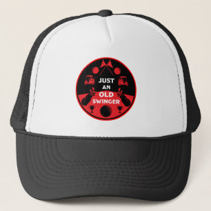 Casquette Au-Dessus De La Colline Golfeur D'Anniversaire