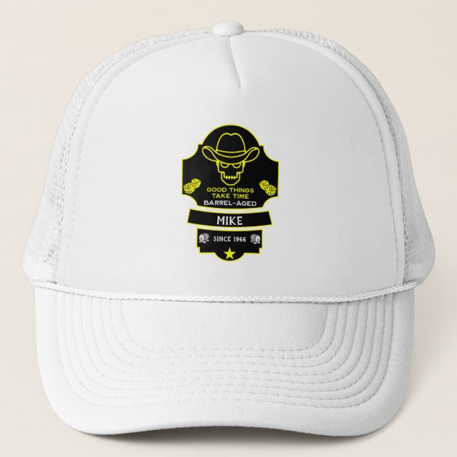 Casquette Au-Dessus De La Colline Vieillir (Devant)
