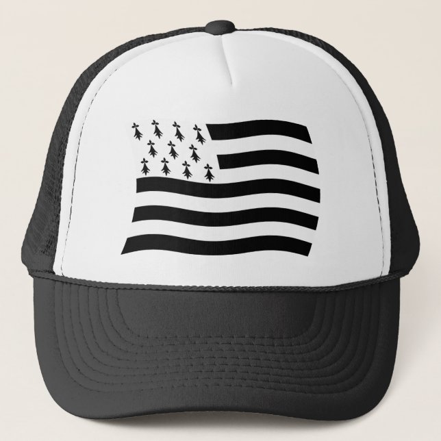 Casquette au drapeau de Bretagne (Devant)