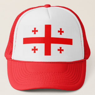 Casquette au drapeau de la Géorgie