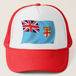 Casquette au drapeau des Fidji