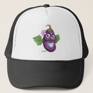 Casquette aubergine