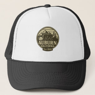 Casquette Auburn California Bear Badge - Chapeau de camion