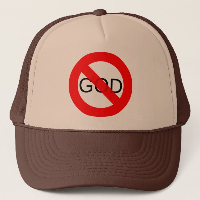 Casquette Aucun anti Dieu de Dieu (Devant)