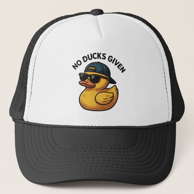 Casquette Aucun canard donné (Devant)
