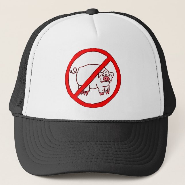 Casquette Aucun cercle de porcs (Devant)