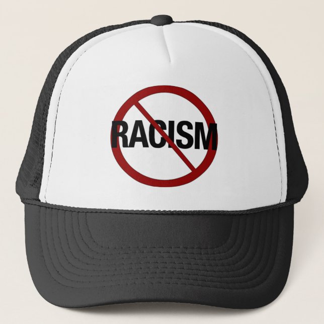 Casquette Aucun racisme (Devant)