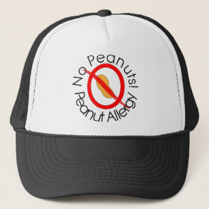Casquette Aucunes conceptions d'allergie d'arachide