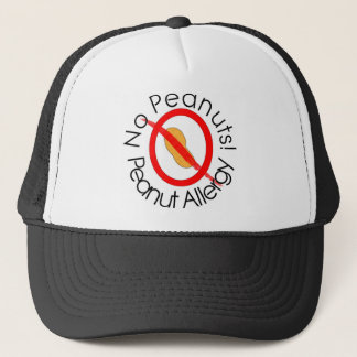 Casquette Aucunes conceptions d'allergie d'arachide