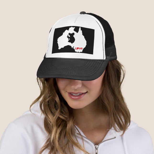 Casquette Aussie Love Koala White (En situation)