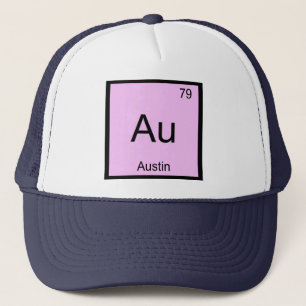 Casquette Austin Nom Chimie Élément Tableau périodique