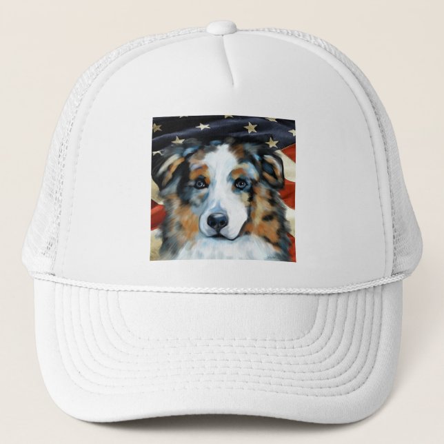 Casquette Australian Shepherd   (Devant)