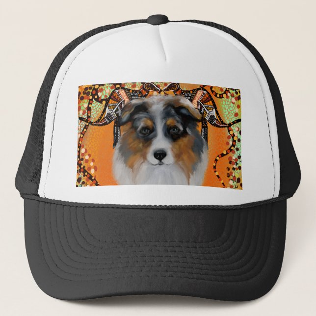 CASQUETTE AUSTRALIAN SHEPHERD (Devant)
