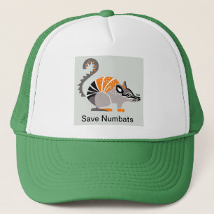 Casquette Australie - Save NUMBATS - Animal en voie de dispa