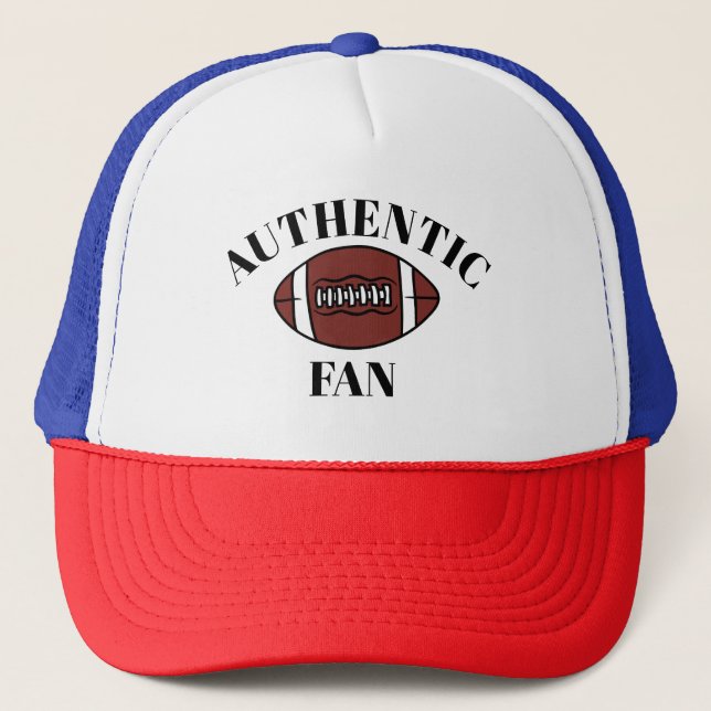 Casquette Authentic Fan Trucker Hat | Custom Sports Team Cap (Devant)