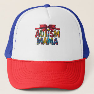 Casquette Autism Mama Bow Coquette Maman Sensibilisation sur