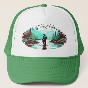 Casquette Auto-Méditation Pêche À La Volée Dans Le Flux De M