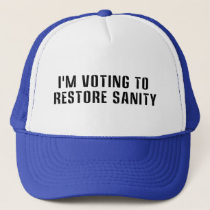 Casquette Autocollant de taille pour bumper pour voter pour
