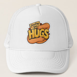 Casquette Autocollant Envoi de Câlins - Dessin Animé Mignon