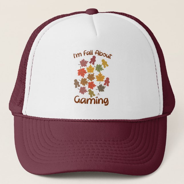 Casquette Automne À Propos Du Jeu Tabletop Gamer Joy (Devant)