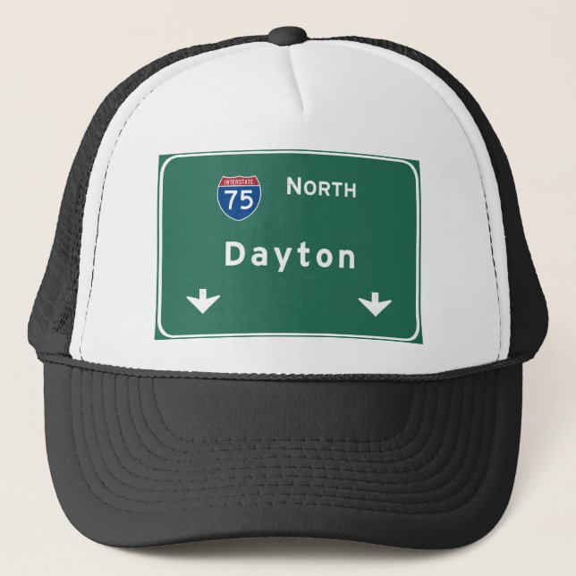 Casquette Autoroute d'autoroute nationale de Dayton Ohio oh (Devant)