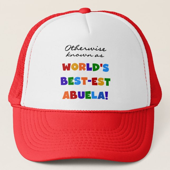 Casquette Autrement connu comme cadeaux de Meilleur-est (Devant)