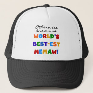 Casquette Autrement connu comme Meilleur-est Memaw du monde