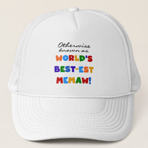 Casquette Autrement connu comme Meilleur-est Memaw du monde
