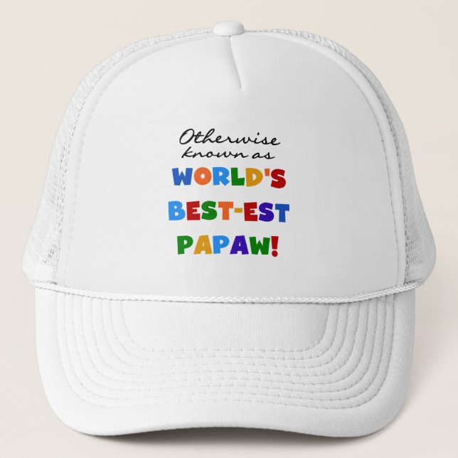 Casquette Autres T-shirts et cadeaux Papaw les plus connus (Devant)