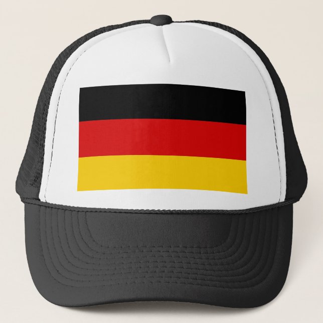 Casquette avec drapeau d'Allemagne (Devant)