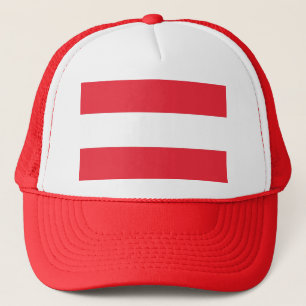 Casquette avec Drapeau d'Autriche