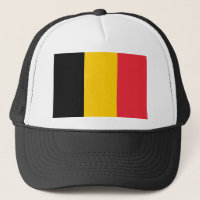 Casquette avec Drapeau de Belgique