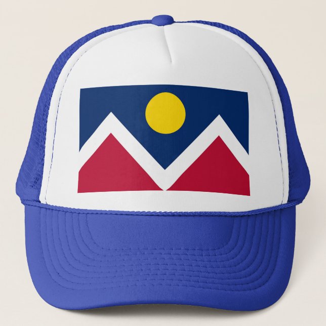 Casquette avec Drapeau de Denver, Colorado Etat -  (Devant)