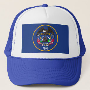 Casquette avec Drapeau de l'Etat de l'Utah - USA