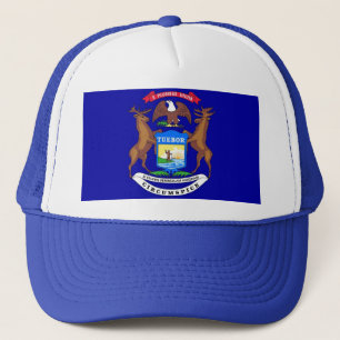 Casquette avec drapeau de l'état du Michigan - Éta
