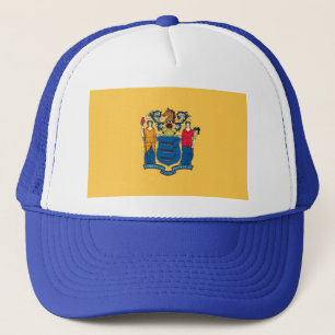 Casquette avec drapeau de l'État du New Jersey - É