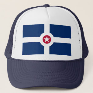 Casquette avec Drapeau de l'Indianapolis, États-Un