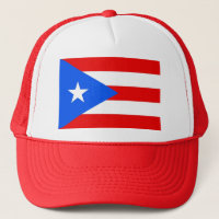 Casquette avec Drapeau de Porto Rico - USA