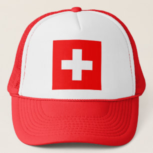 Casquette avec Drapeau de Suisse