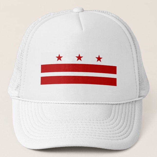 Casquette avec Drapeau de Washington DC - USA (Devant)