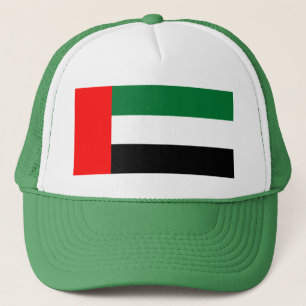 Casquette avec drapeau des Émirats arabes unis