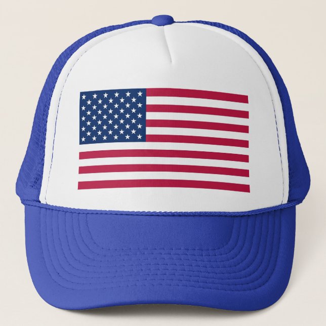 Casquette avec Drapeau des États-Unis (Devant)