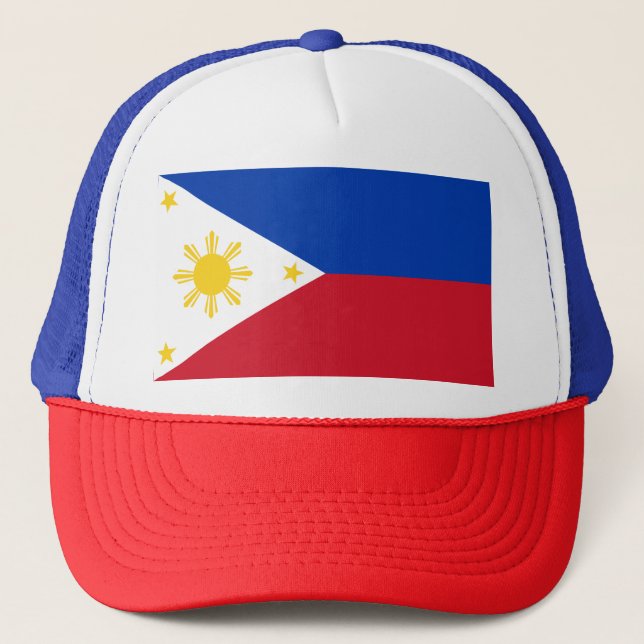 Casquette avec drapeau des Philippines (Devant)