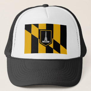 Casquette avec Drapeau du Baltimore, Maryland, Éta