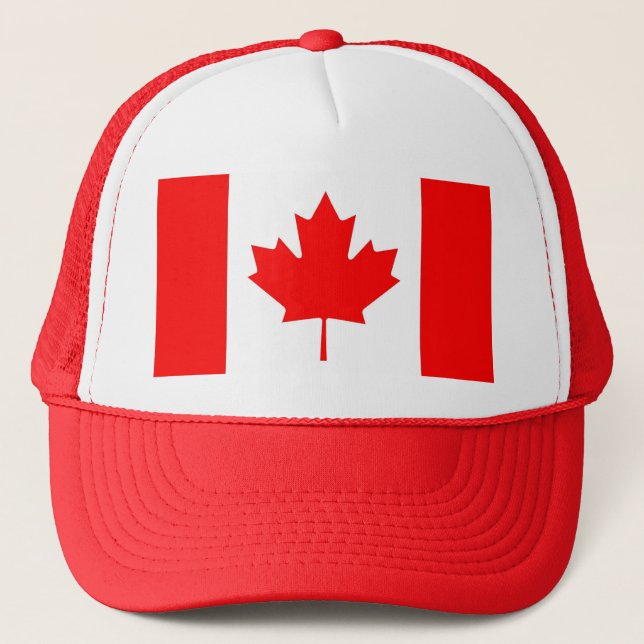 Casquette avec drapeau du Canada (Devant)