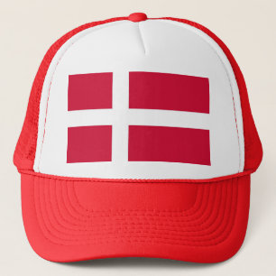 Casquette avec drapeau du Danemark