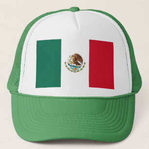 Casquette avec drapeau du Mexique