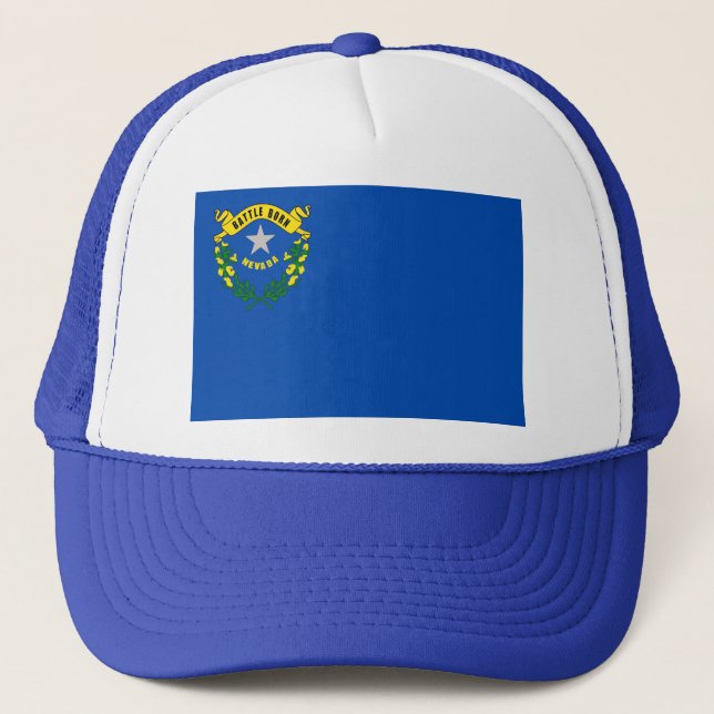 Casquette avec Drapeau du Nevada Etat - USA (Devant)