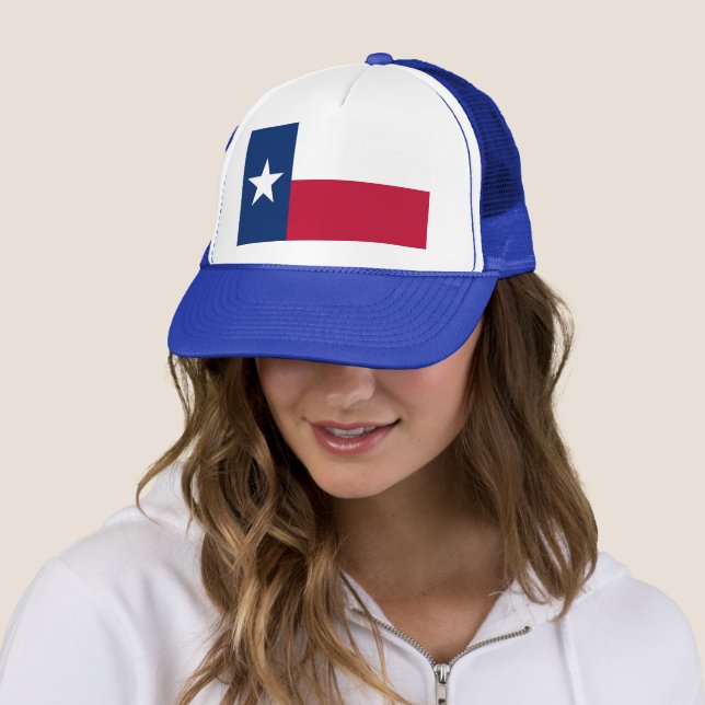 Casquette avec Drapeau du Texas Etat - USA (En situation)
